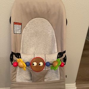 Baby Bjorn Bouncer with Baby Bjorn toy bar